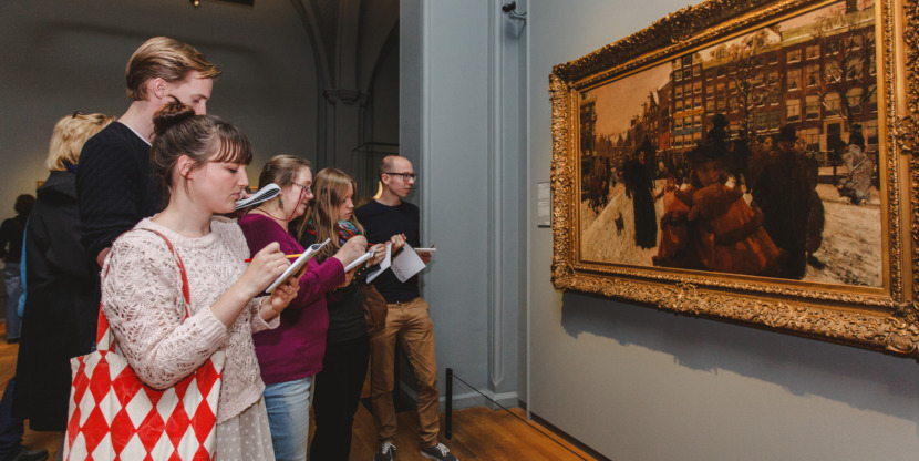 Drawing at the Rijksmuseum