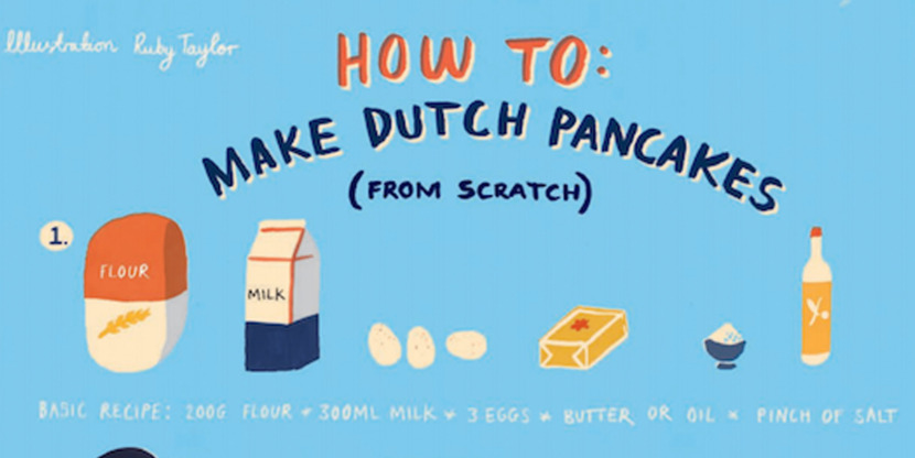 How to make Dutch pancakes from scratch