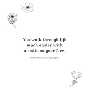Quote Smile on your Face