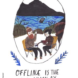 Offline is the new luxury