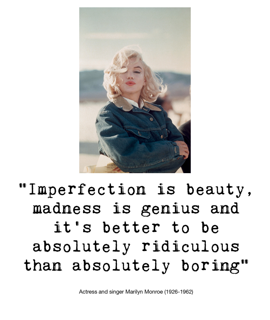 Quote Marilyn Monroe